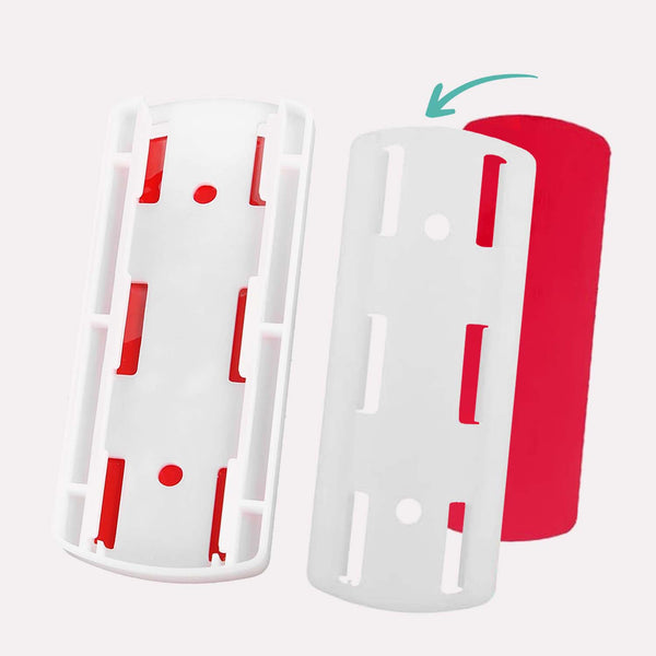 Design Kabelorganisering - Høj Kvalitet, Hvidt Plast, Effektiv Ledningsstyring [112]