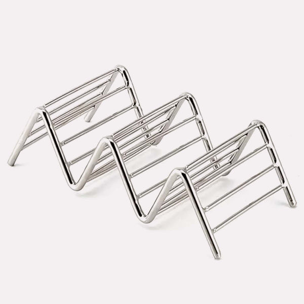 Holder til Perfekte Pølser i Rustfrit Stål - Sølv Farve, Moderne Design