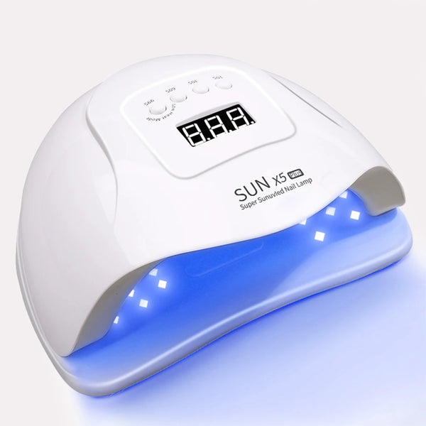 Negletørrer - Hurtig UV/LED Tørring, Hvid [Kompakt], Holdbar Plast