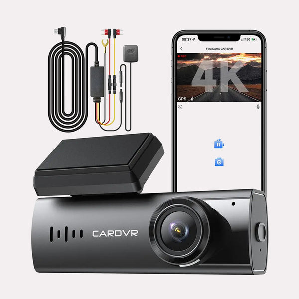 Sikkerhed Dashcam - Sort & Sølv - Avanceret Natoptagelse til Optimal Trafiksikkerhed