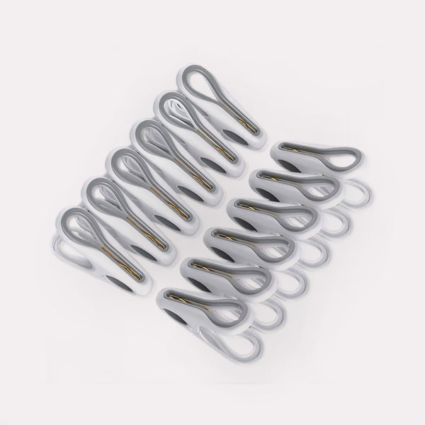 Tøjklemmer - Miljøvenlig Træ, Høj Kvalitet, Holdbar, Naturlig Træfarve