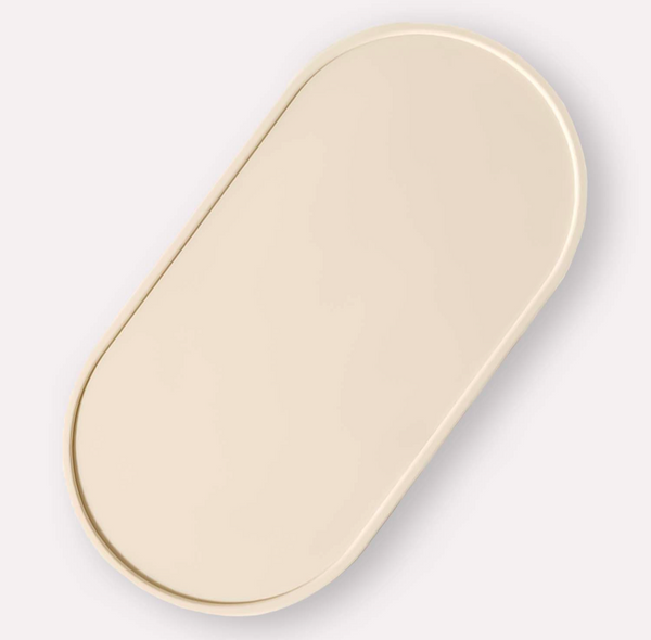 Skridsikker Underlag til Hundeskåle - Beige, Praktisk og Elegant Design