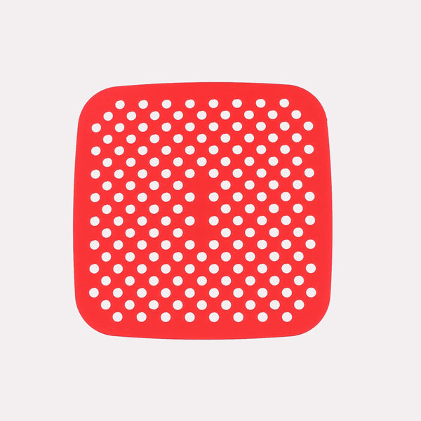 Silikone Indsats til Airfryer - Rød, Høj Kvalitet Silikone, Non-Stick Design