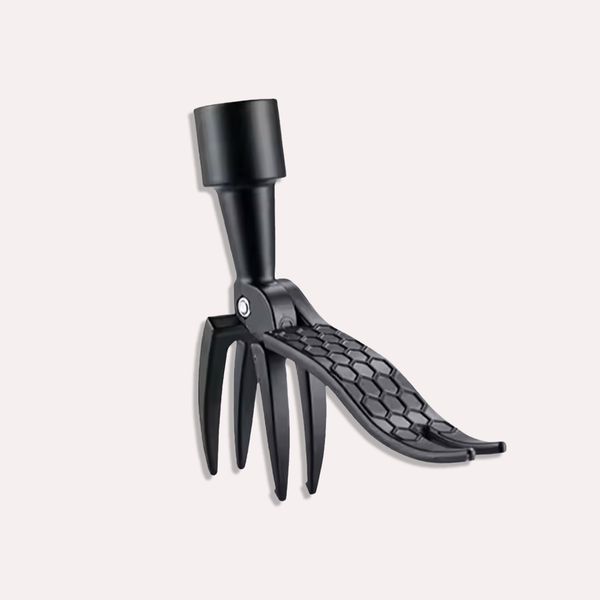 Hakkesæt med kløer i sort ABS-plast - Ergonomisk og multifunktionelt haveværktøj