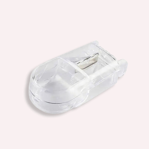 Pilleknuser i Gennemsigtig Plastik - Kompakt og Brugervenlig Daglig Medicinløsning