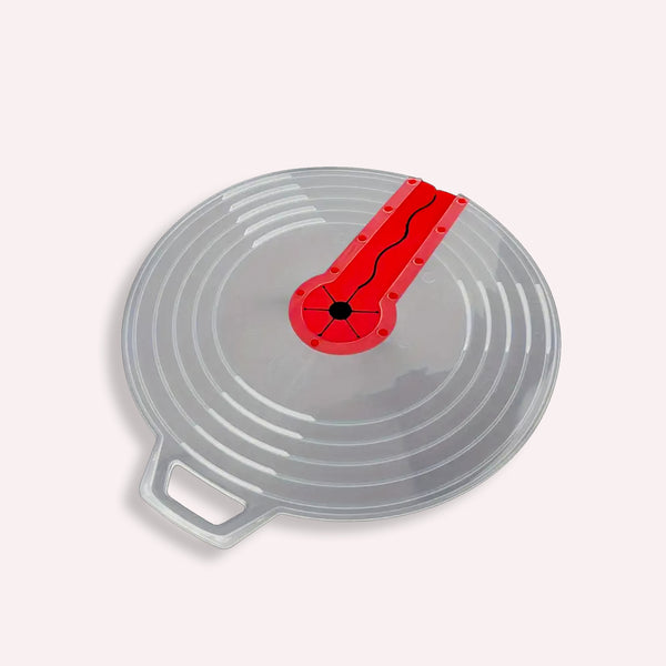 Pande Stænklåg i Gennemsigtig Silikone - Moderne Design og Praktisk Funktion