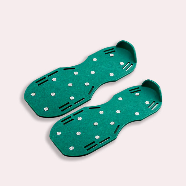 Size Aerator Shoes - Grøn, Plastik & Metal Materiale til Havebrug