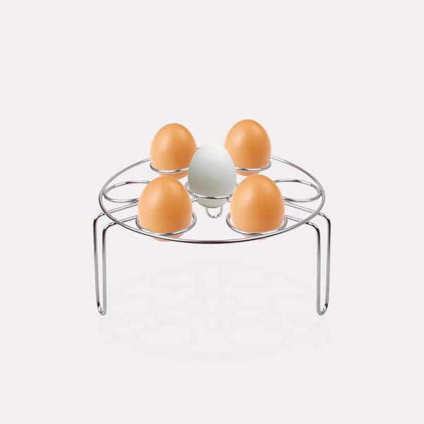 Æggeholder i Rustfrit Stål til Airfryer - Minimalistisk og Holdbar Til Madlavning