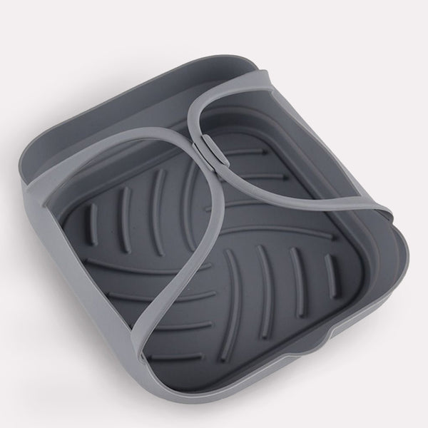 Silikoneform med Non-stick Riller Grå - Fleksibel Madlavningstilbehør, 400g