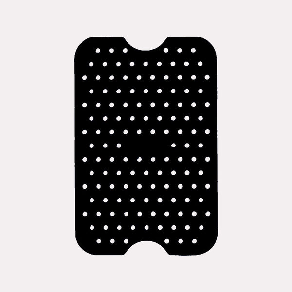 Silikone Indsats Til Airfryer - Sort, Non-stick Rektangulær, Høj Kvalitet